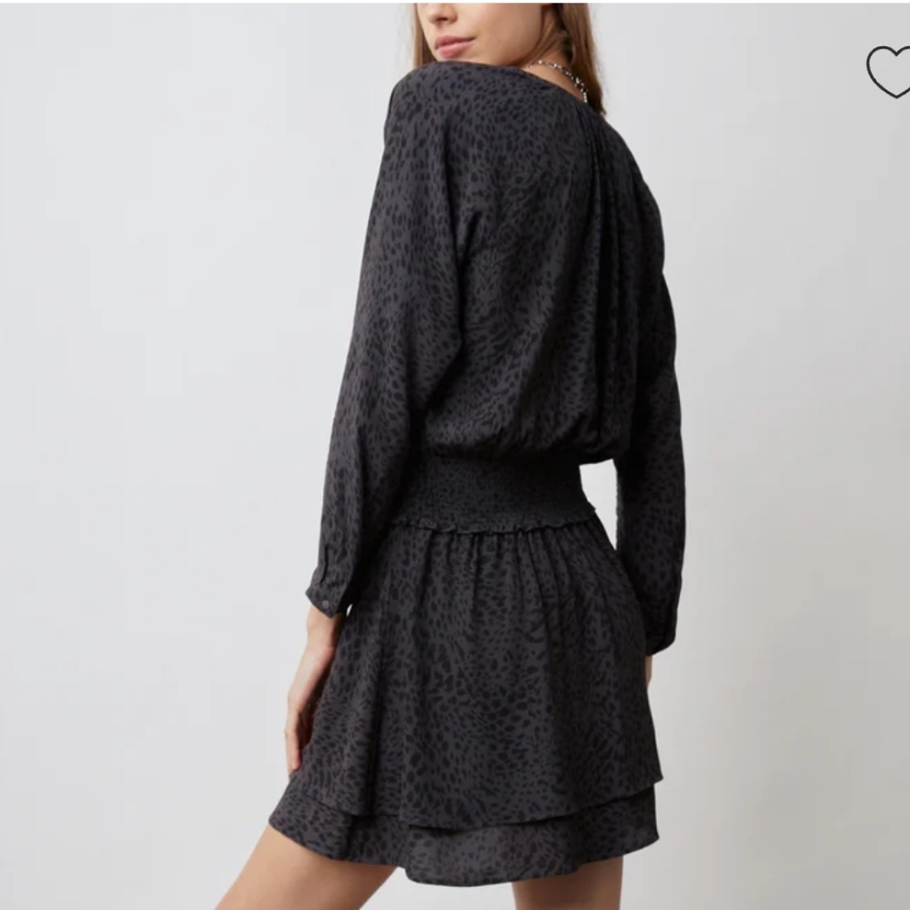 NWOT Rails Jasmine Dress Long‎ Sleeve V-Neck Dress  Night Out - Picture 2 of 6